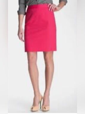 Halogen bright pink pencil skirt size 6